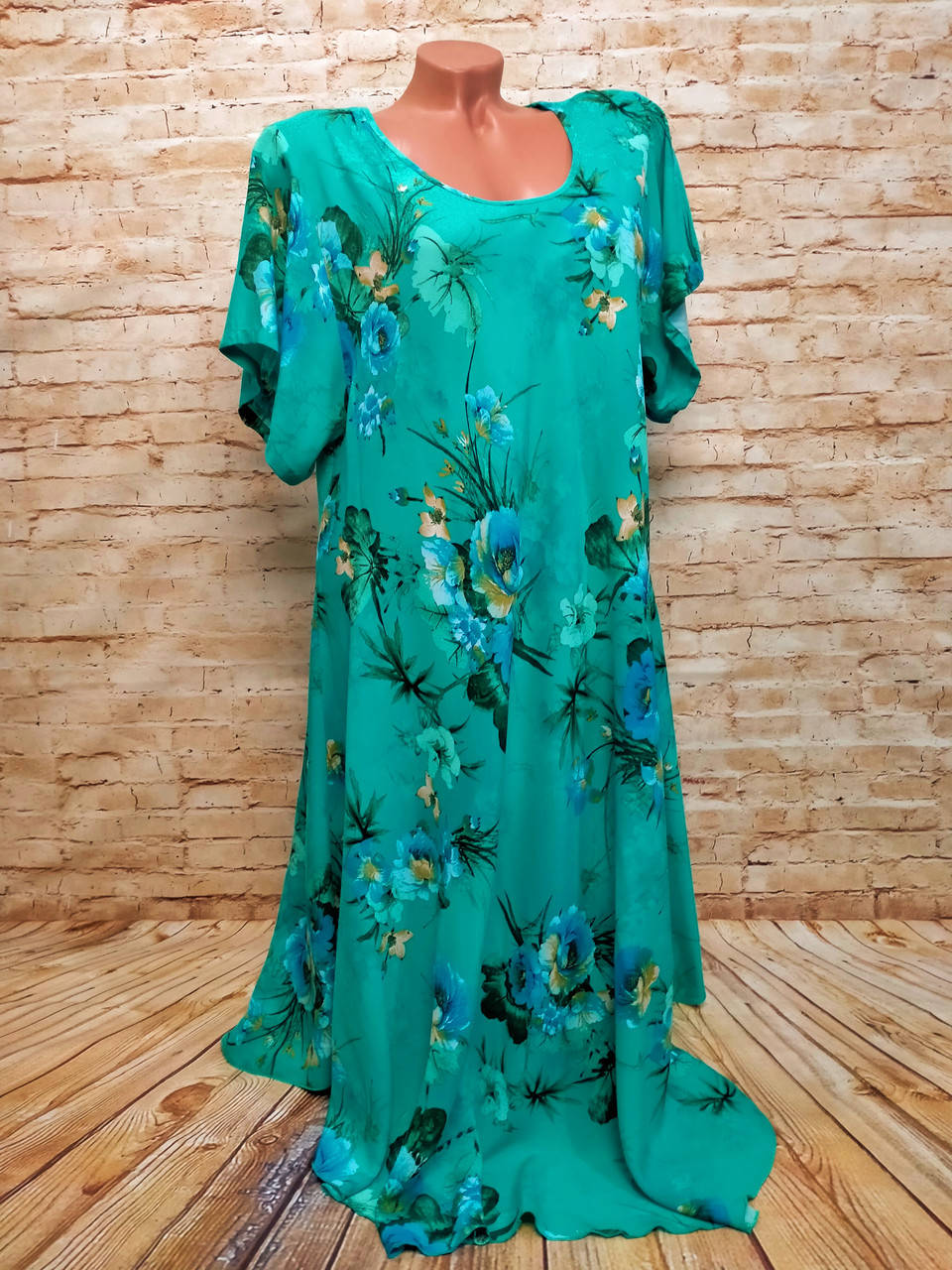 

Платье штапельное свободного кроя