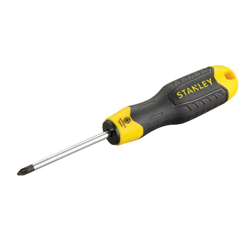 

Отвертка "Cushion Grip" (+) Pz 2 100 мм Stanley 1-64-974