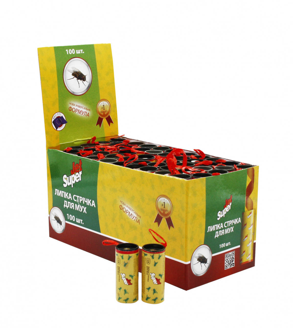 

Липка стрічка від мух Jet Super 78 см