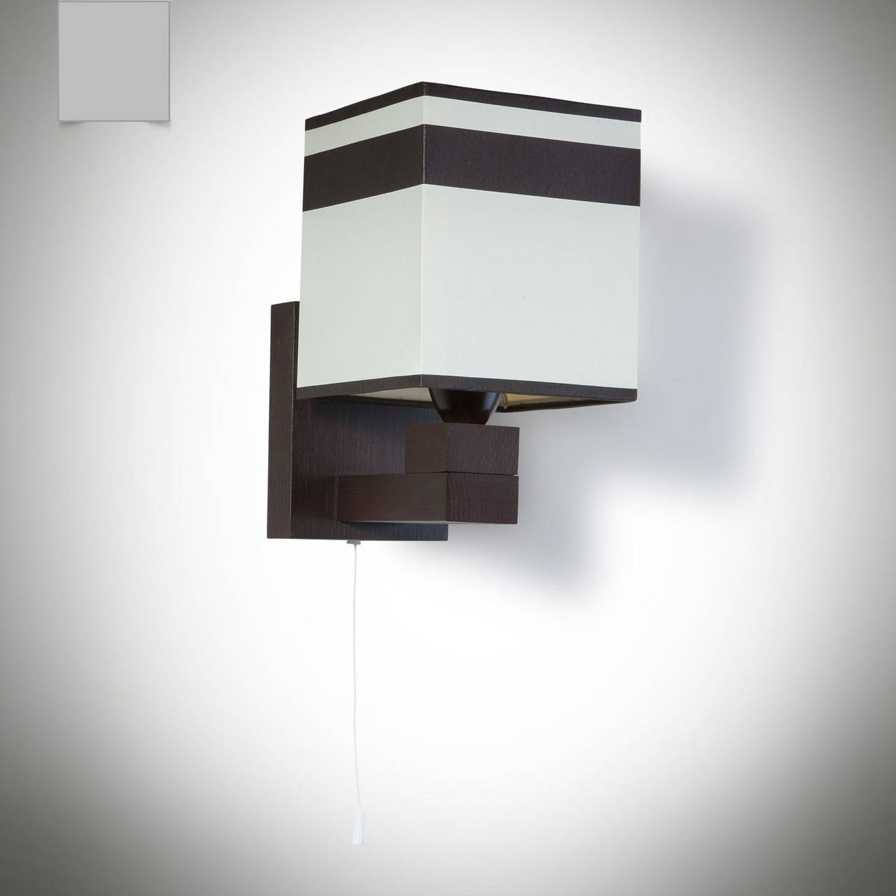 

Бра деревянное одноламповое с абажуром 19110-1