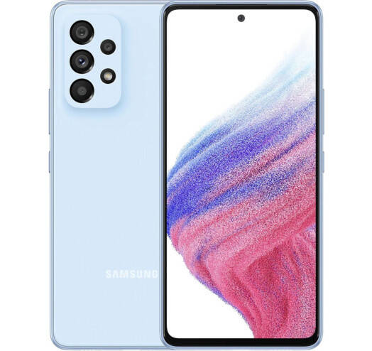 

Смартфон Samsung Galaxy A53 5G 6/128GB Blue (SM-A536ELBDSEK), Голубой