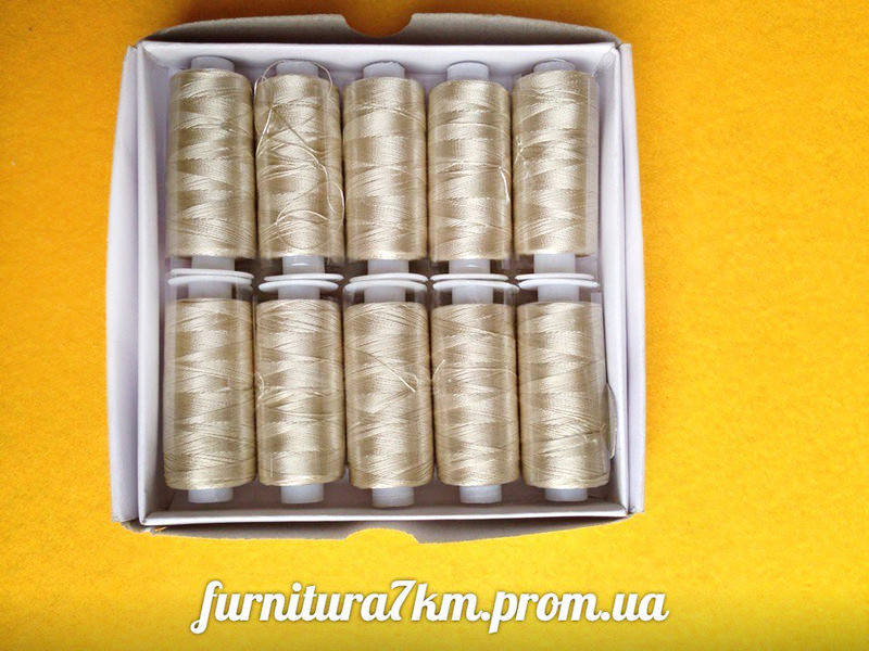 

Нить бисерная, Бежевый