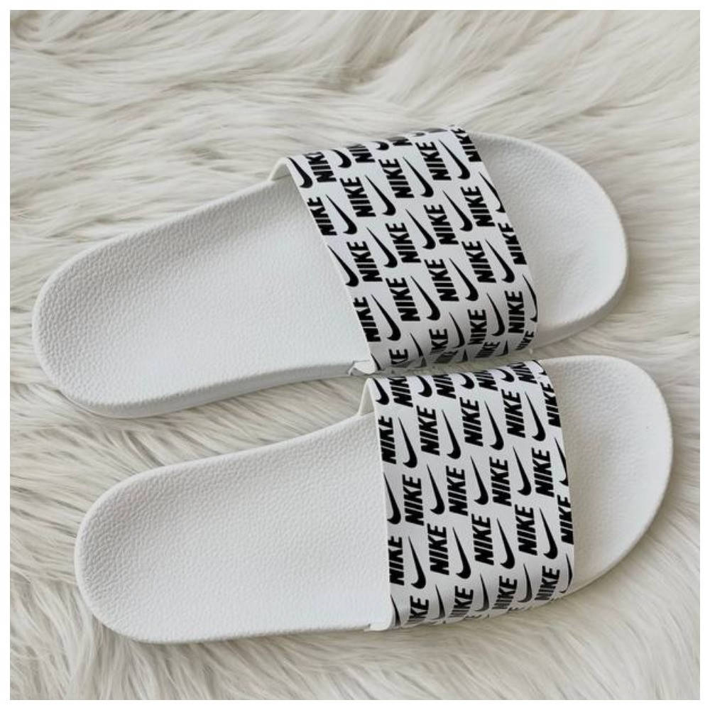 

Женские шлепанцы Nike Slides Small Logo ‘White’, белые шлепки найк тапочки сланцы