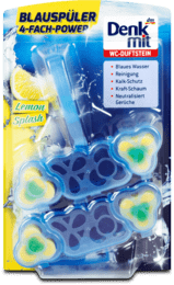 

Denkmit WC Blauspüler Lemon Splash Подвесные таблетки для унитаза 2 шт.