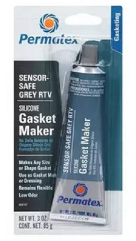 

Permatex Sensor-Safe Grey RTV Silicone Gasket Maker - безопасный для датчиков серый герметик