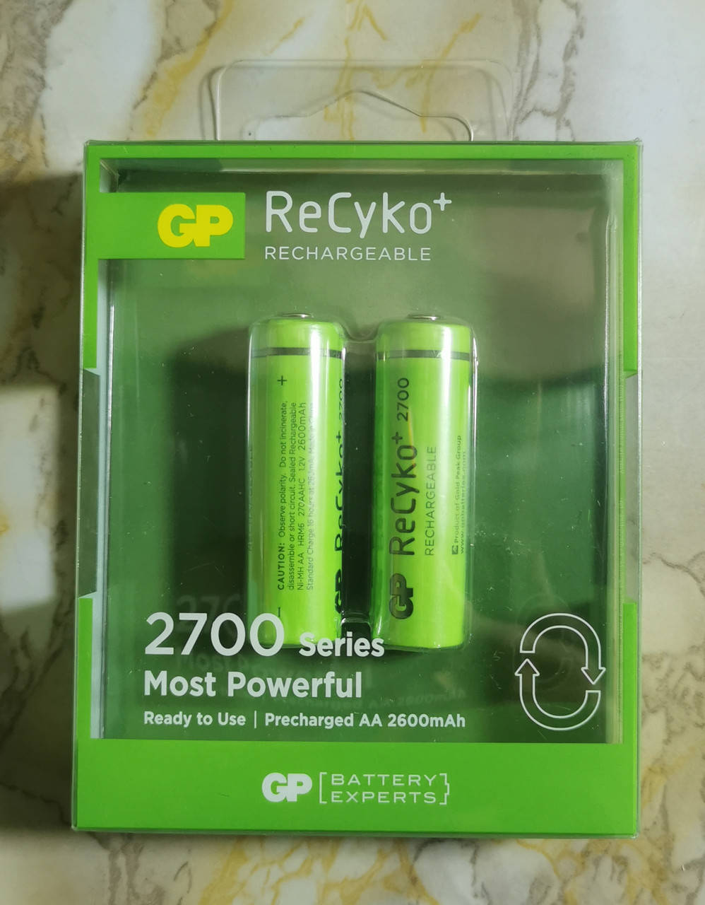 

Аккумуляторы GP ReCyko AA 2700 mAh (палец)