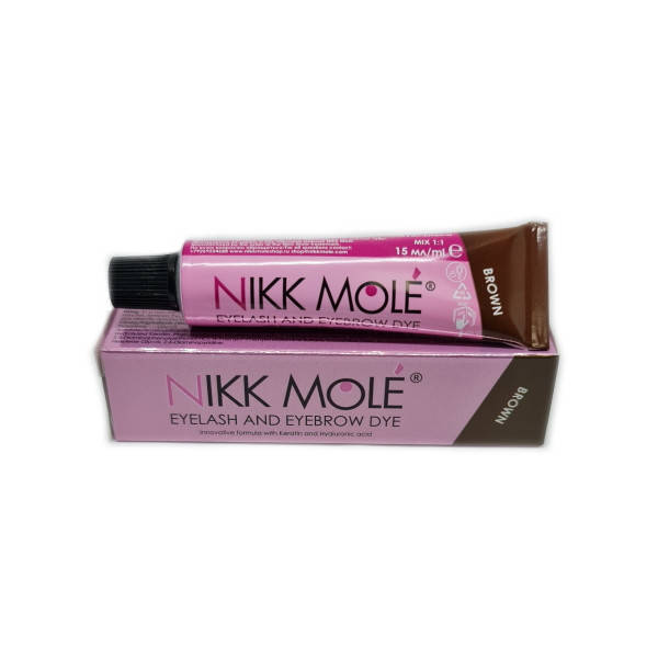 

Краска для бровей и ресниц Nikk Mole, тон Коричневый / Brown