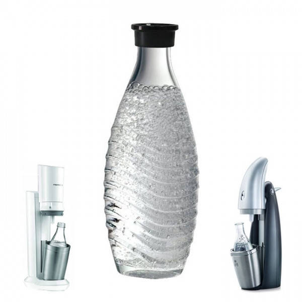 

Стеклянная бутылка-графин для сифонов Sodastream Crystal и Penguin (0.7л)