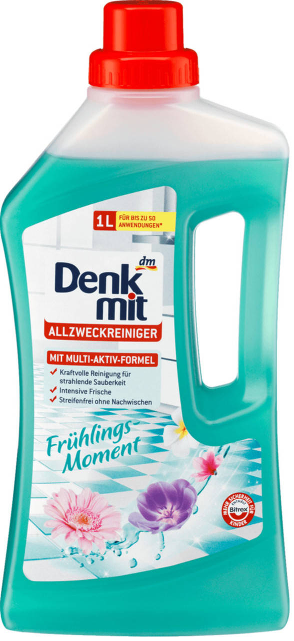 

Универсальное моющее средство Denkmit Allzweckreiniger (Весенние цветы) 1л
