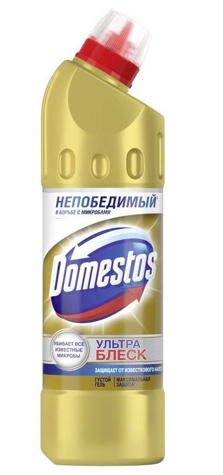 

Domestos средство для очистки унитаза Ультра Блеск 1л