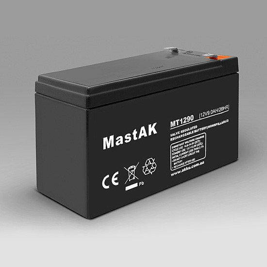 

Аккумулятор MastAK MT1290 12V 9Ah
