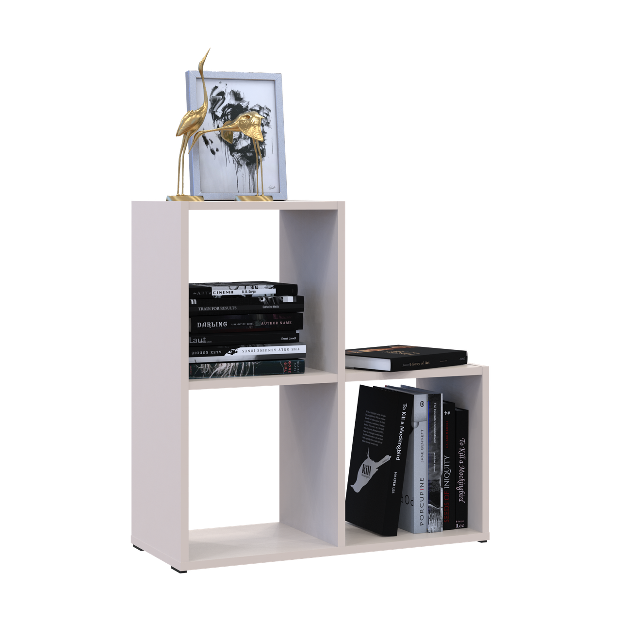 Стелаж Doros Степ 2х2 Кашемір відкритий 69х28.8х71.4 (41516158) 5