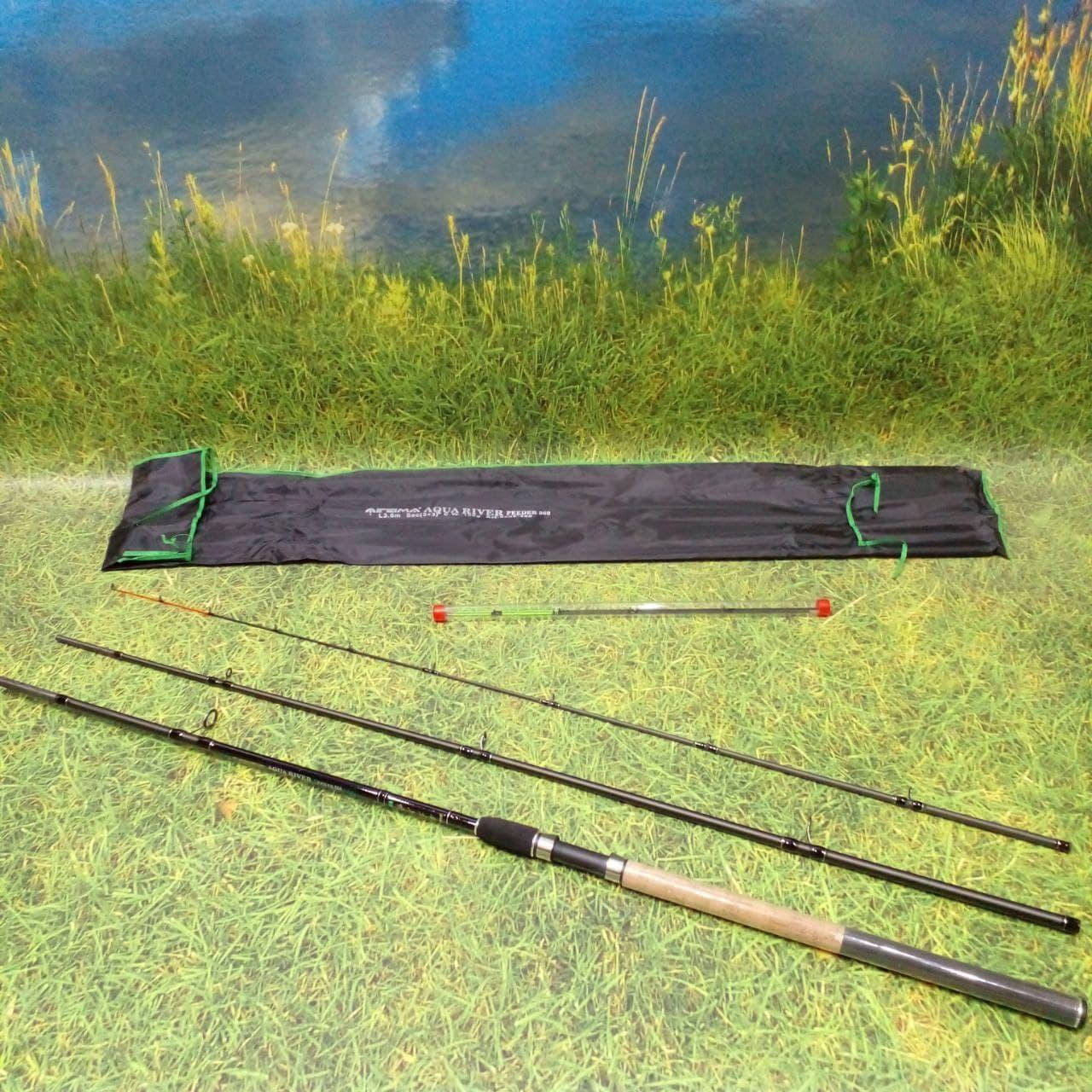 

Фидерное удилище Feima Aqua river feeder 3 м тест 150 грамм.