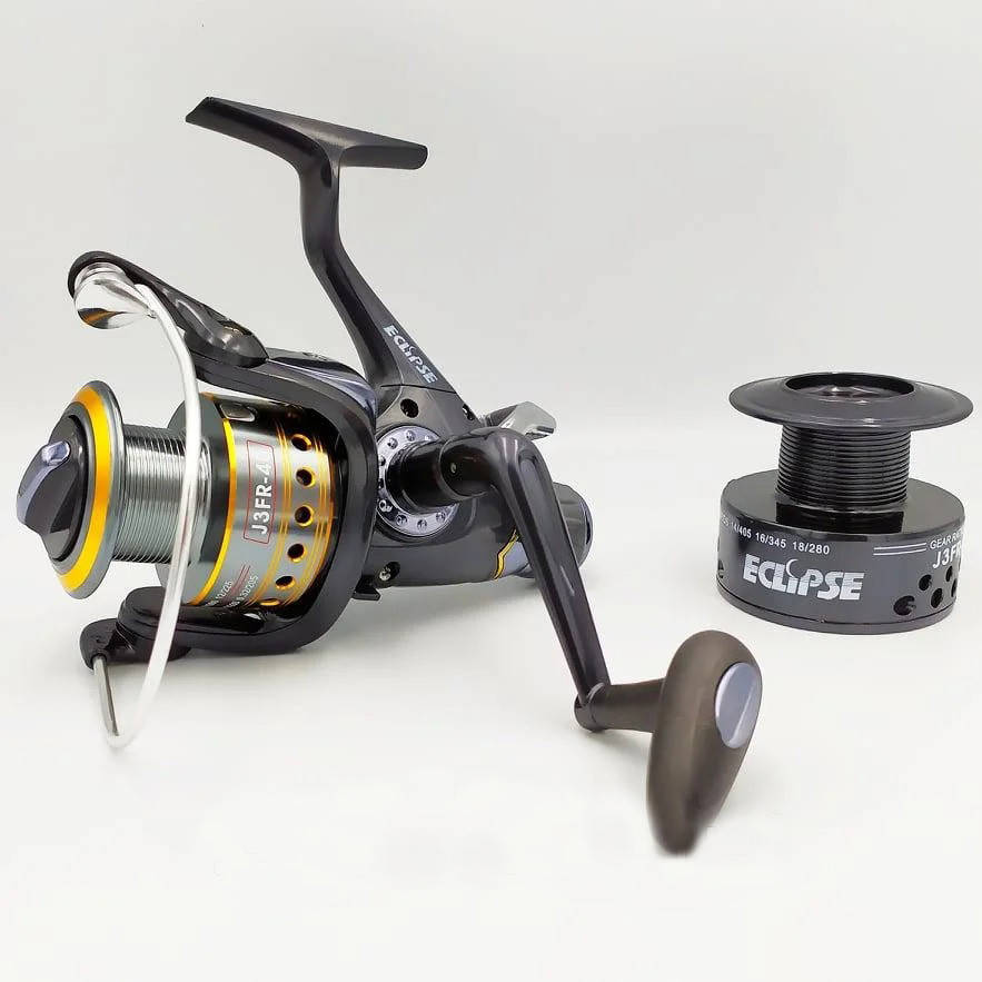 

Катушка карповая Eclipse J-3FR  мет шпуля 7+1bb бейтраннер