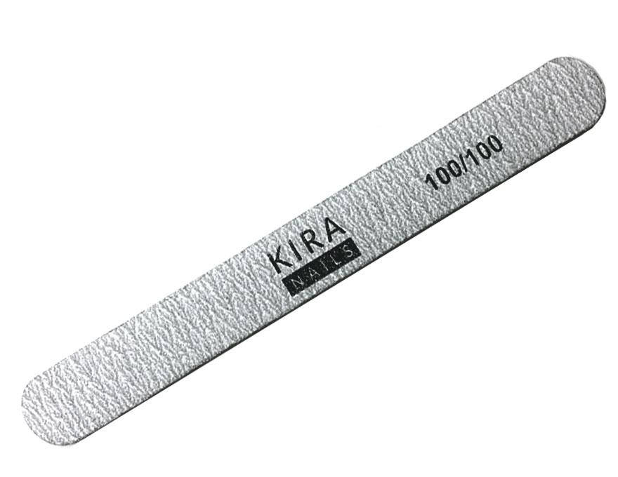 

Пилка для ногтей Kira Nails 100/100, прямая