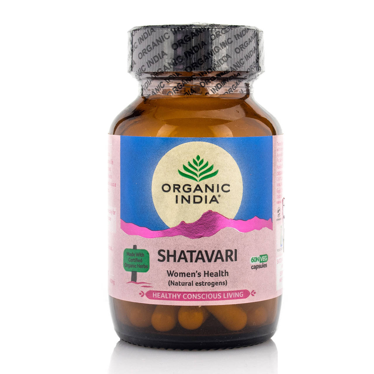 

Шатавари, Органик Индия / Shatavari, Organic India / 60 кап.