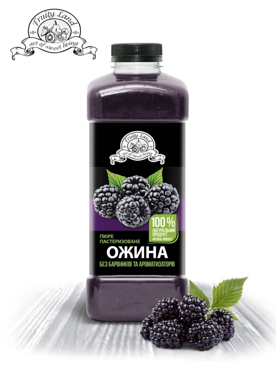 

Ежевика пюре Fruity Land пастеризованное,1кг