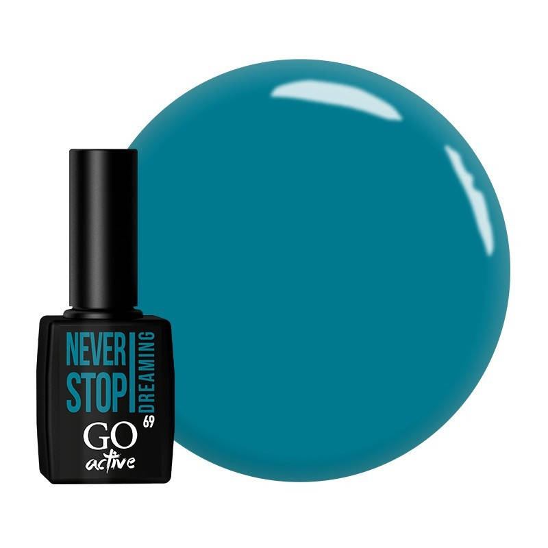 

Гель-лак для ногтей Go Active №69 Бирюзовый 10 мл (16954Gu)