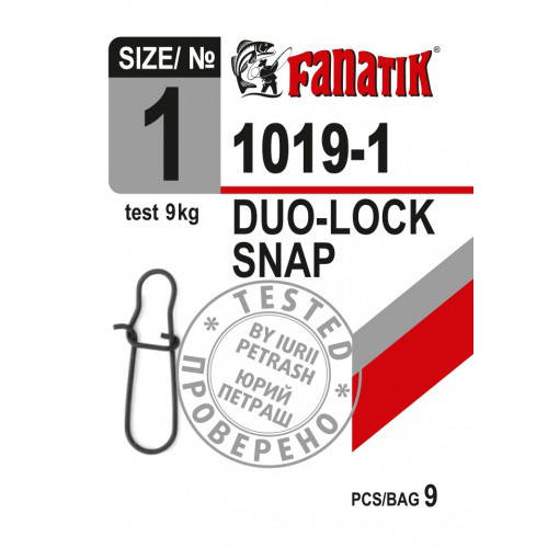 

Застежка американка Fanatik 1019-1 тест 9 кг