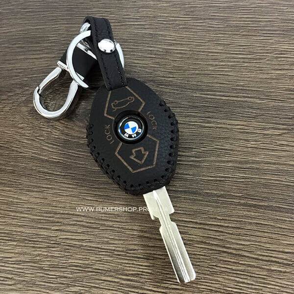 

Чехол для ключей bmw E46 E39 E38 E53 (ромбик), Черный