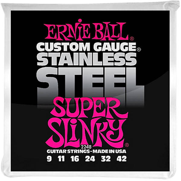 

Струны Ernie Ball 2248 Custom Gauge Stainless Steel 9-42