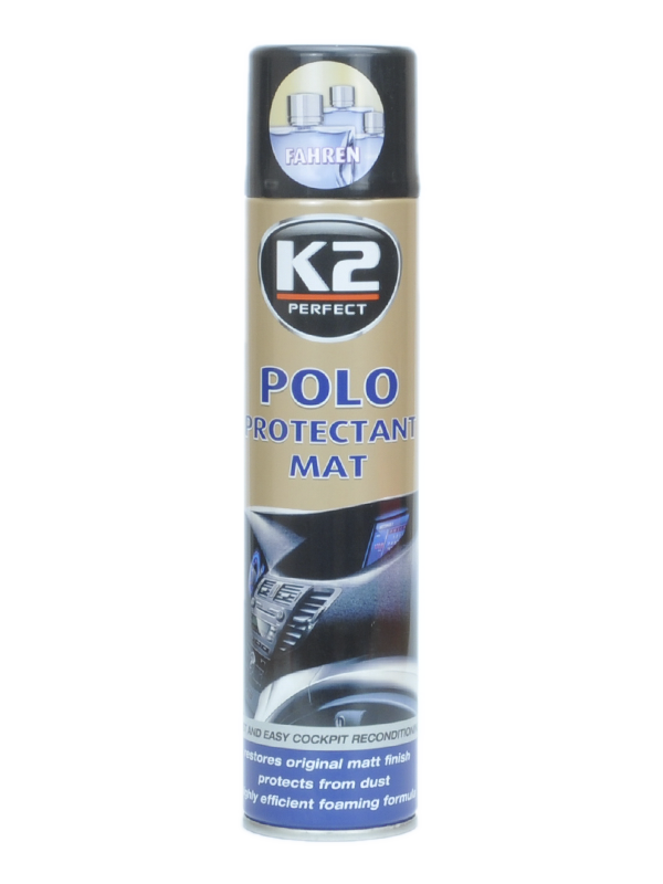 

Полироль торпеды K2 Polo Protectant MAT 300 мл (K413)