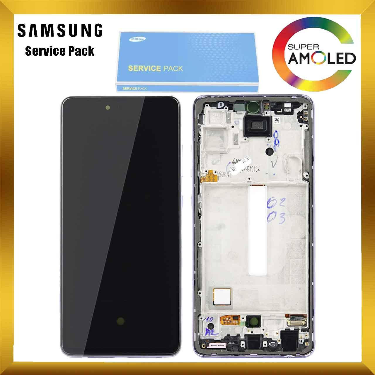 

Дисплей Samsung A525 Galaxy A52 с сенсором Голубой Blue оригинал, GH82-25524B