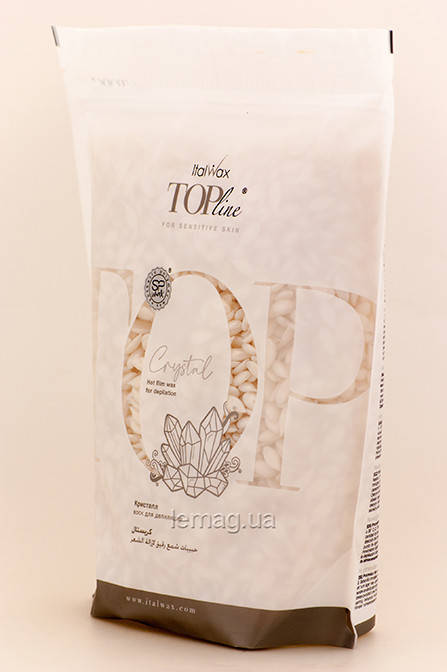 

ItalWax Воск пленочный в гранулах TOP Formula CRYSTAL, 750 г - Кристалл