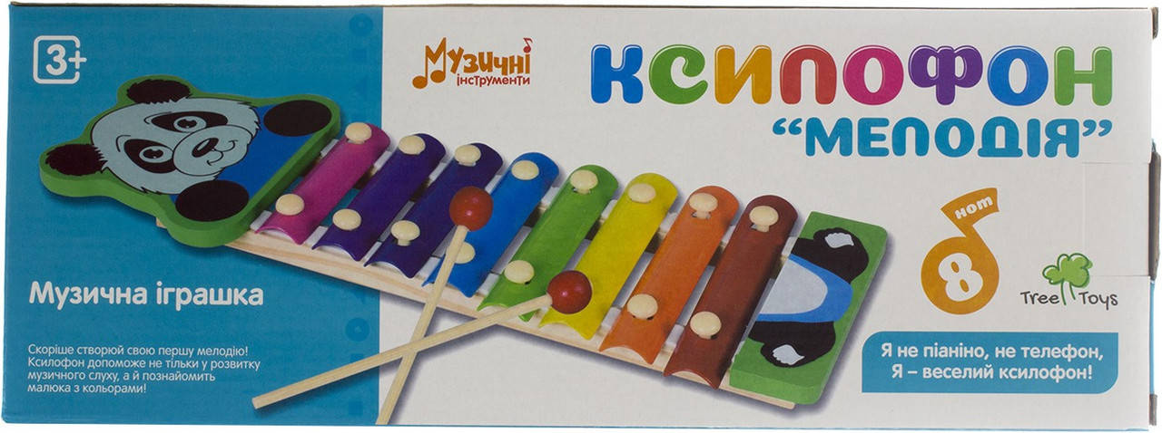 

Іграшка дерев'яна Ксилофон,тварина,в кор-ці,35,5х13,5х3см №MD0712(12)(36)