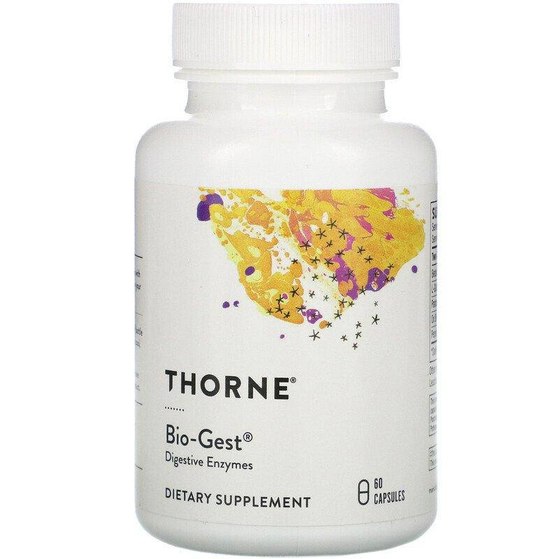 

Био-гест, Bio-Gest, Thorne Research, 60 капсул
