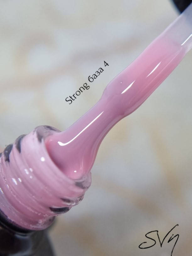 

База для ногтей камуфлирующая SVN Strong Base 04 10мл, Бежевый