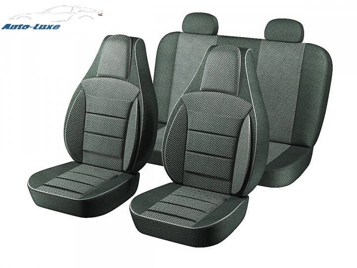 

Автомобильные Чехлы салона ВАЗ 2108-21099, 2113-2115 "пилот" серые комбинированные