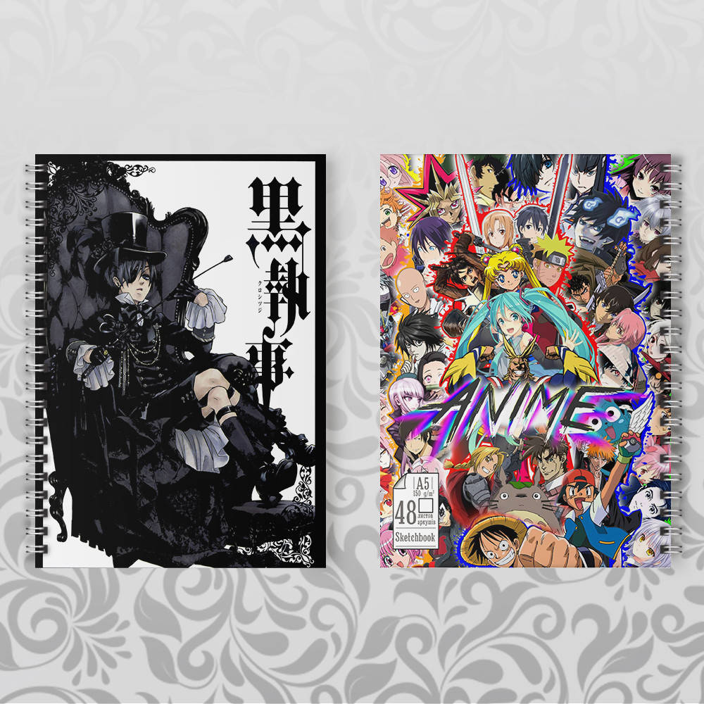 

Скетчбук Аниме Black Butler 006
