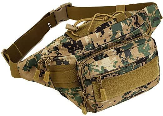 

Военная водонепронецаемая поясная сумка с регулируемым ремнем DYJ Tactical Fanny Pack