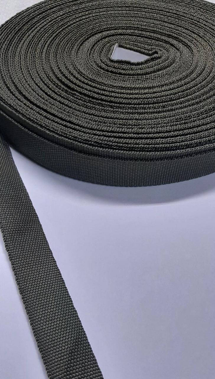 

Лента окантовочная, отделочная полипропиленовая 23 мм хаки