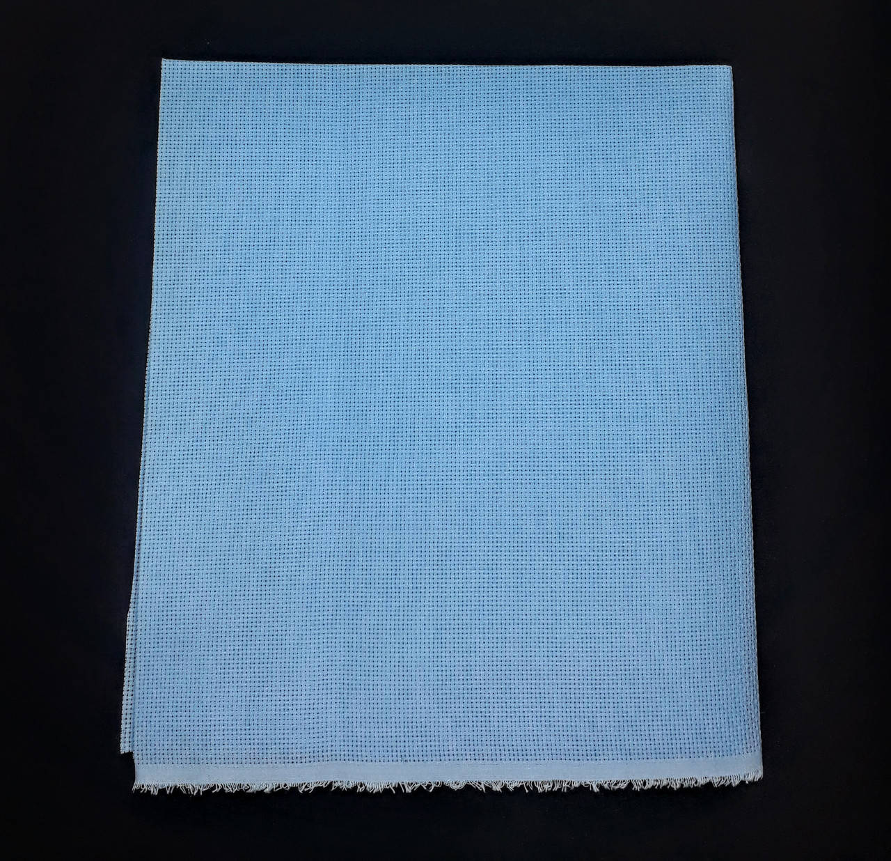 

Аида 16 ткань для вышивки крестиком - цветная . Венгрия (45х54см) голубой