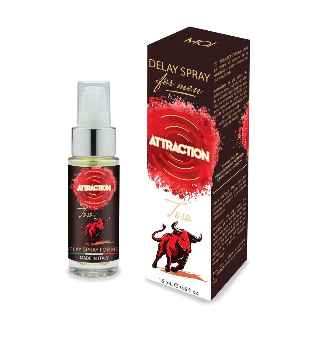 

Спрей пролонгатор для мужчин MAI ATTRACTION TORO (15 мл) (без упаковки) RS-SO3966-S