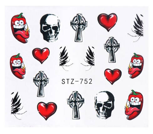 

Наклейки для ногтей "Halloween"