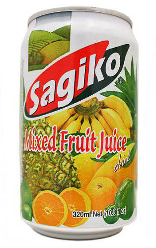 

Мультивитаминный напиток (Mixed Fruit juice), 320 мл, ТМ Sagiko, Вьетнам
