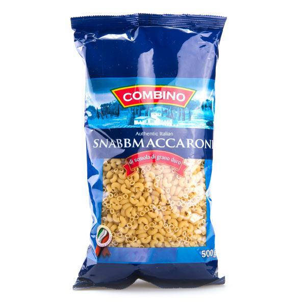 

Макароны рожки Combino Snabbmaccaroni 500гр. Италия