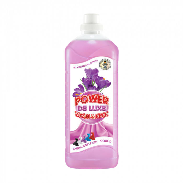

Power Wash DE LUXE Конц. пом`якшувач Скандинавська весна 2л 722744