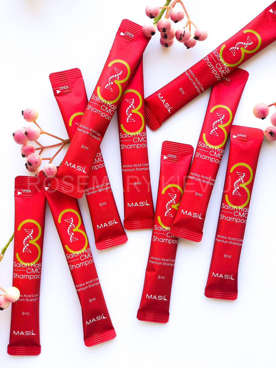 

Восстанавливающий шампунь с аминокислотами Masil 3 salon hair cmc shampoo 8ml