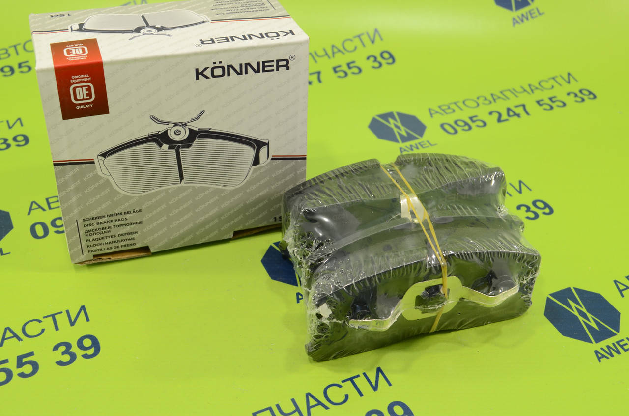 

Колодки тормозные перед GEELY CK (c ABS) *Konner*