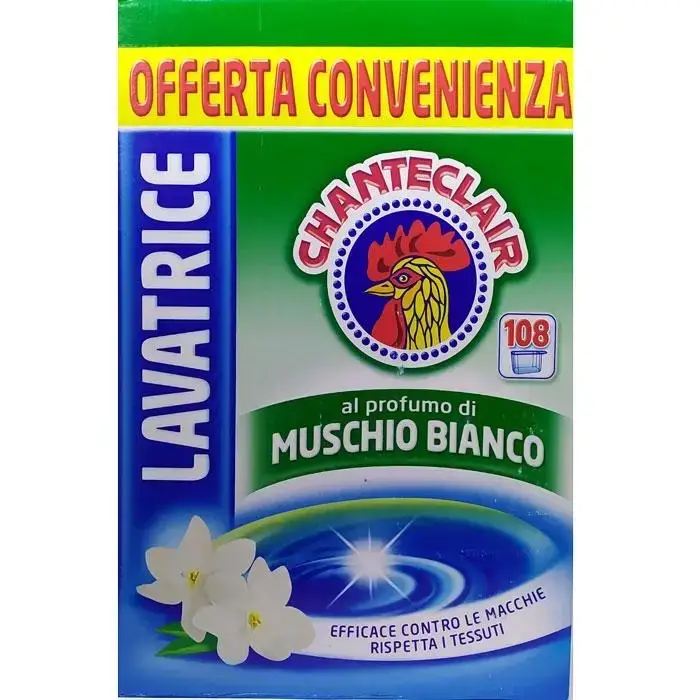 

Стиральный порошок Chante Clair Белый Мускус, 6.48 кг (108 стирок)
