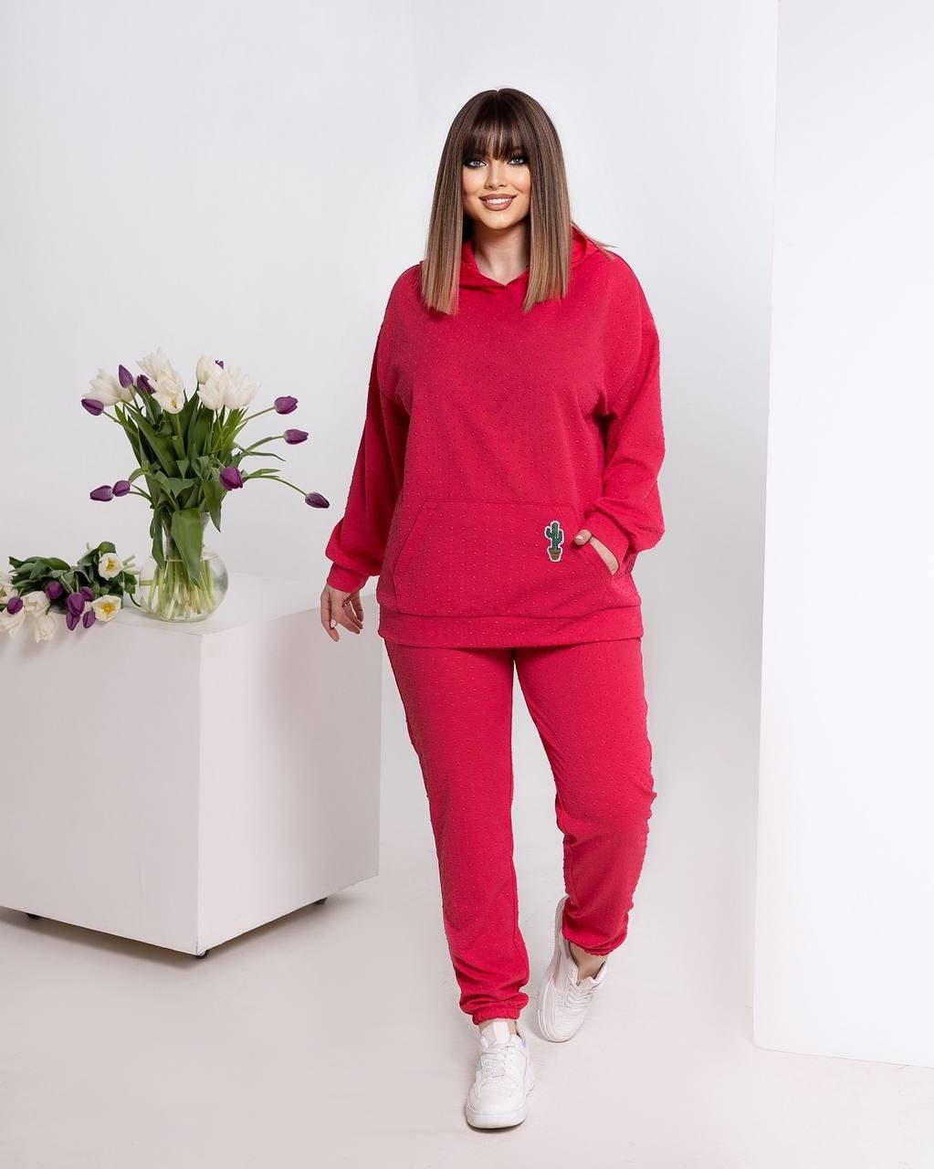 

Спортивный костюм женский структурный трикотаж (50-60) "Gold Fashion" недорого от прямого поставщика, Разные цвета