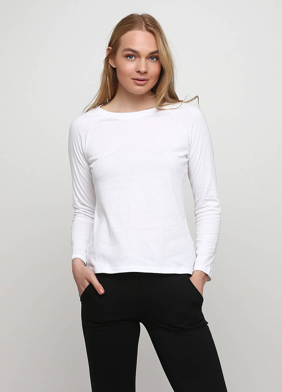 

Женский реглан Мальта белый однотонный 18Ж426-17 S (2901000201351)