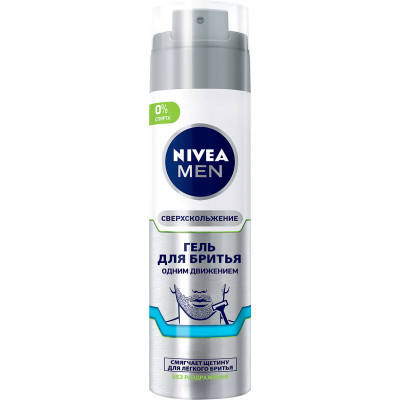 

Гель для бритья Nivea Men Одним движением 200 мл (4005900745521)