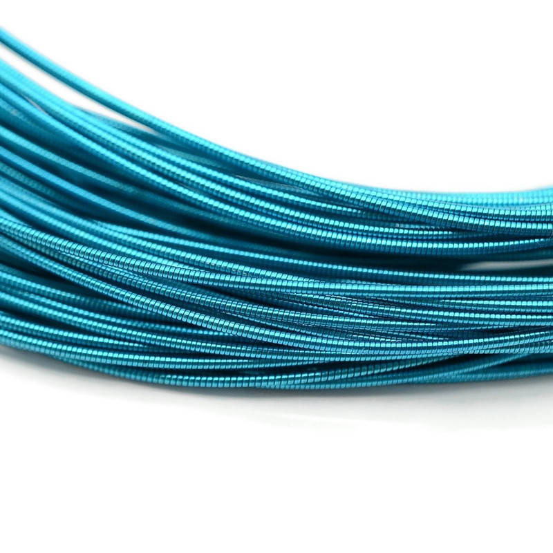 

Канитель жесткая 1 мм, голубая