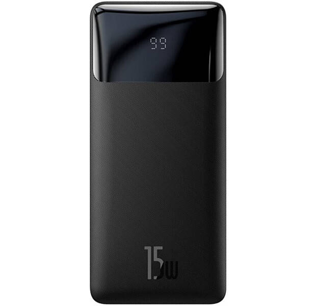 

Внешний аккумулятор с быстрой зарядкой Baseus 20000mAh 15W Display (PPDML-J01)