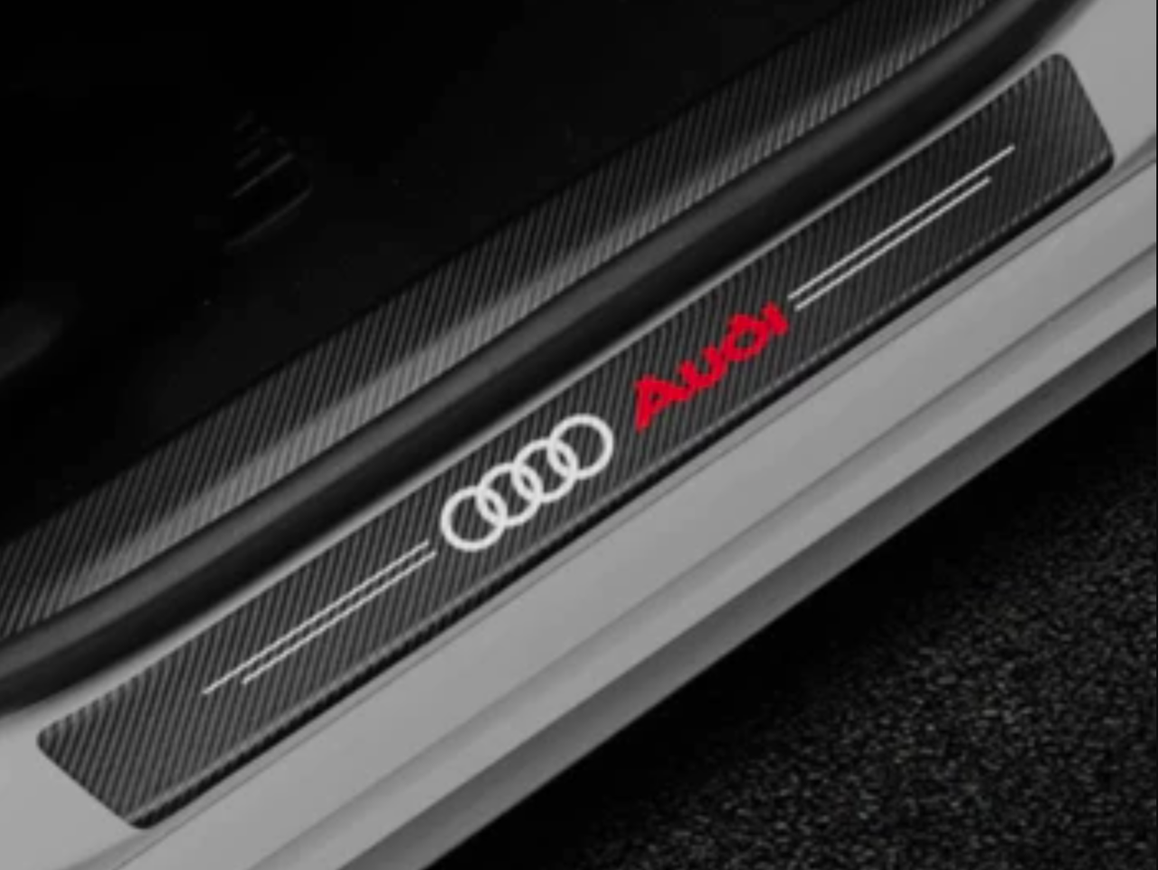 

Карбоновые наклейки для багажника AUDI (Ауди) 101 см